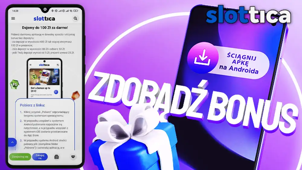 Slottica pl aplikację mobilną dla urządzeń z systemem Android